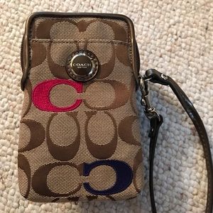Coach Wristlet